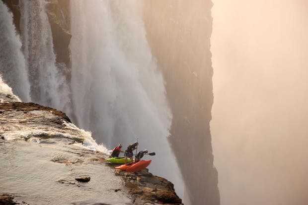 kayaking