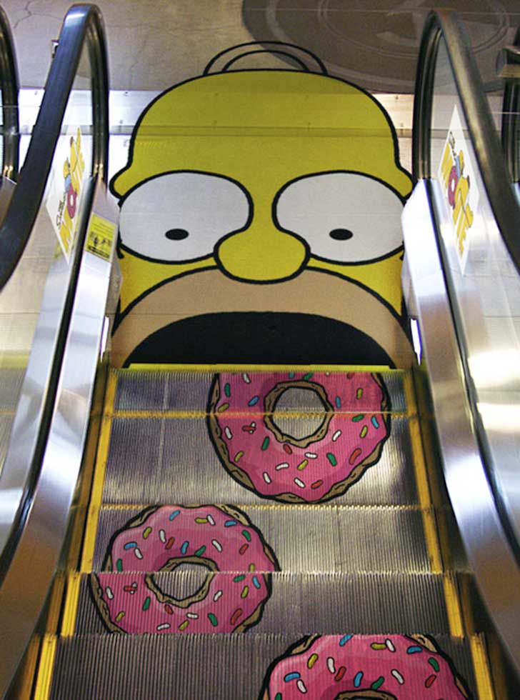 Los 25 anuncios de publicidad alternativa donde la creatividad no ... Publicas Escalera creativo