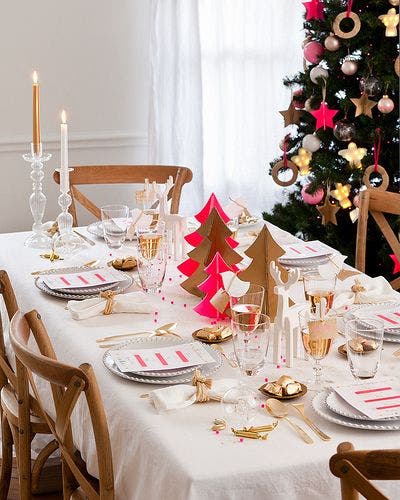 ¿Quieres decorar una bella mesa de Navidad? ¡Descubre las ideas más fáciles y económicas!