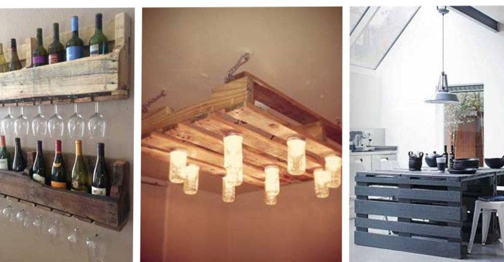 25 creativas ideas para fabricar muebles de cocina utilizando ...