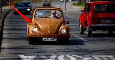 Nadie podía creer que este anciano pudiera convertir a su Volkswagen en el auto de sus sueños