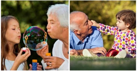 Un estudio muestra que cuidar a los nietos reduce el riesgo de tener Alzheimer y alarga la vida