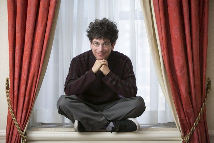 Mr. James Altucher in his hotel suite at the Waldorf Astoria Hotel in Midtown Manhattan, Thursday, Feb 21, 2013.