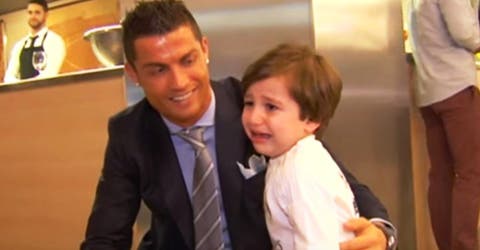 El Real Madrid hizo realidad el sueño de Haidar, el niño que perdió a sus papás en un atentado