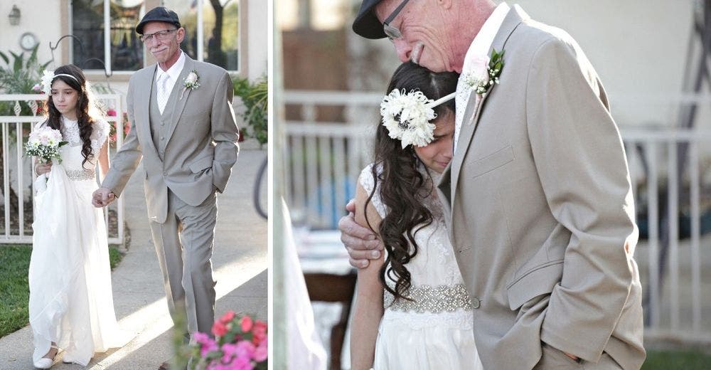 Decide caminar al altar con tan solo 11 años de edad para cumplir el sueño de su padre Decide caminar al altar con tan solo 11 años de edad para cumplir el sueño de su padre