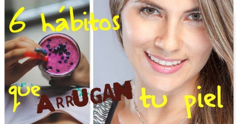 6 hábitos comunes con los que te estás causando arrugas ¡Tienes que dejarlos ya mismo!