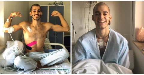 Así abandonó el hospital Pablo Ráez, el joven con leucemia que ha conmocionado a todos