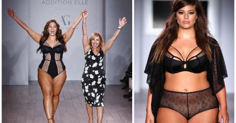 Ashley Graham sorprendió a todos con su participación en la Semana de la Moda de NY