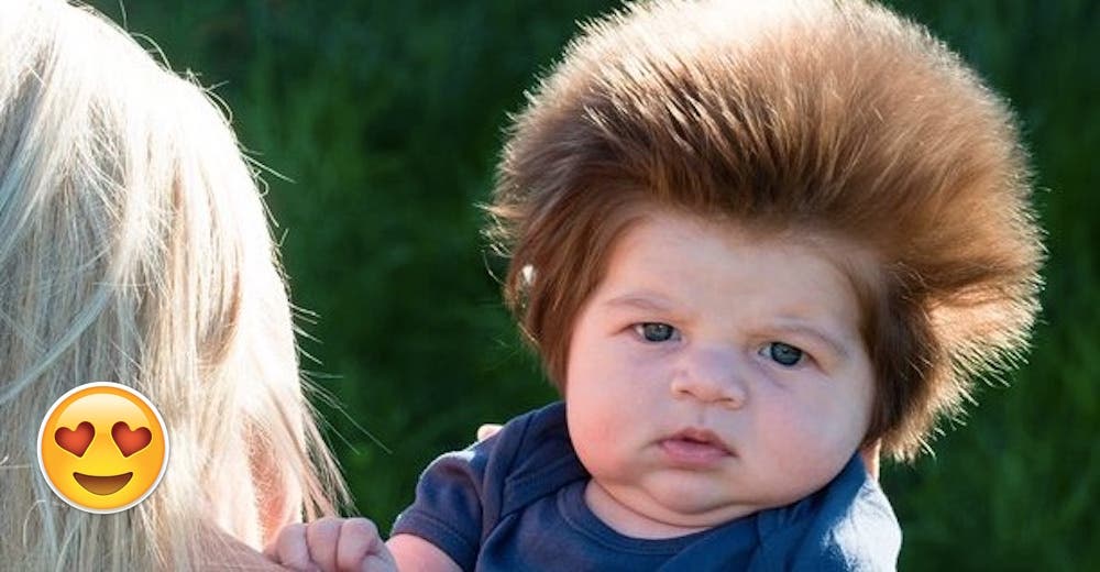 Con tan solo 2 meses se ha convertido en el bebé más famoso de la red Con tan solo 2 meses se ha convertido en el bebé más famoso de la red