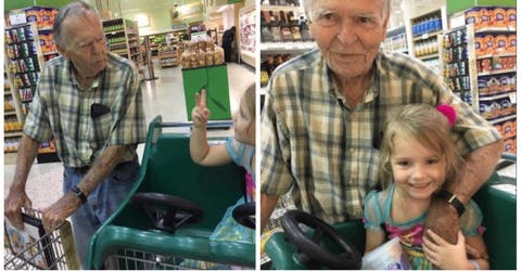 Jamás imaginaron que aquel día en el supermercado comenzaría esta hermosa historia de amor