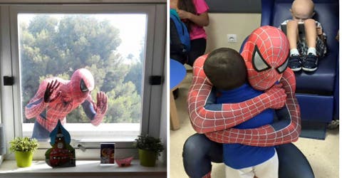 Detrás de ese traje de Spiderman hay un superhéroe que vale la pena conocer