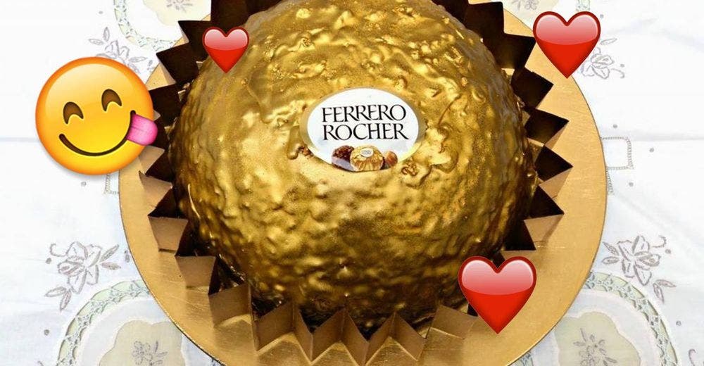 Tarta de Ferrero: el postre perfecto para deslumbrar a tus seres queridos en Navidad