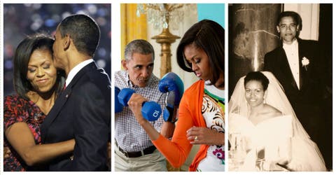 Michelle y Barack Obama: 34 momentos de la historia de amor más apasionante de Estados Unidos