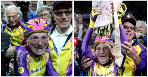 Este ciclista francés de 105 años logra un impresionante récord mundial