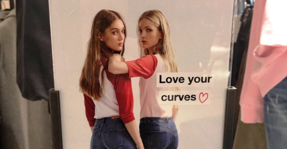 «Ama tus curvas», la campaña de Zara que está causando polémica «Ama tus curvas», la campaña de Zara que está causando polémica