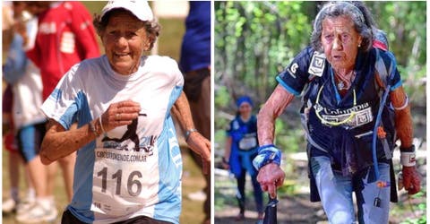 A los 82 años esta mujer cruza la Cordillera de los Andes por cuarta vez