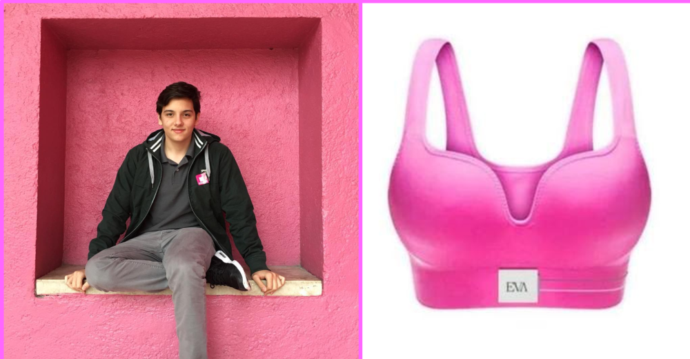 Joven mexicano de 18 años diseña un sujetador que podría salvar muchas vidas