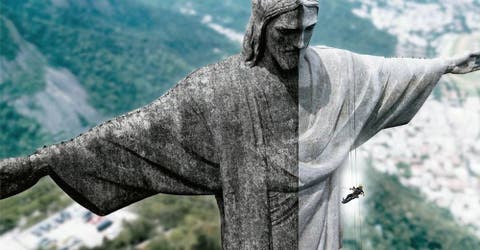 ¿Cómo se limpian los monumentos más grandes del mundo?