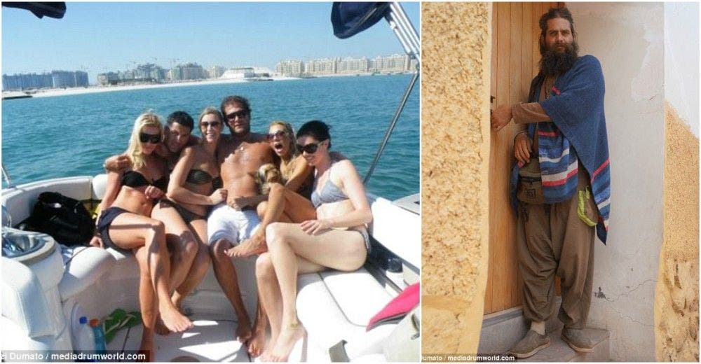 Era un «playboy millonario» hasta que un trágico accidente cambió el propósito de su vida Era un «playboy millonario» hasta que un trágico accidente cambió el propósito de su vida