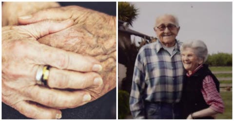 Después de 67 años de matrimonio, se despidieron de este mundo tomados de la mano