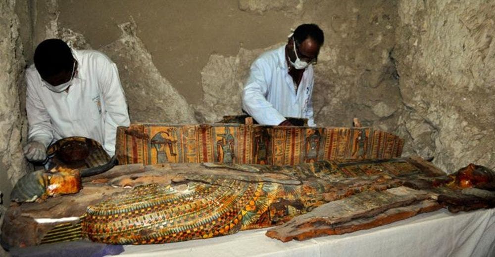 Las condiciones de esta tumba faraónica están impresionando a los arqueólogos de todo el mundo