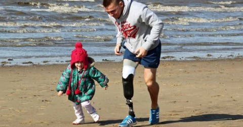 «Si pudiera recuperar mi pierna no lo haría», la historia de Andy Grant te cambiará la vida