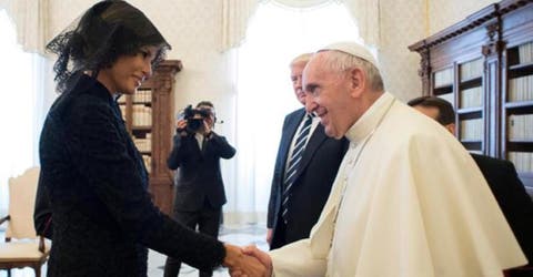 El Papa Francisco sorprendió a todos con la curiosa pregunta que le hizo a Melania Trump