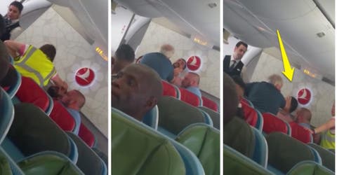 El brutal ataque que sufrió un pasajero en un avión de Turkish Airlines que ha indignado a todos