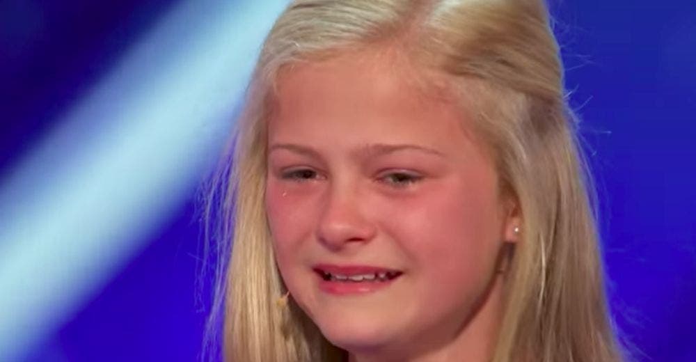 Los jueces de «America’s Got Talent» hacen que una niña rompa a llorar después de su actuación