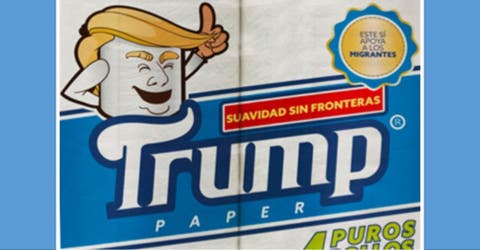 El nuevo papel higiénico «Trump» llegó al mercado con un importante propósito
