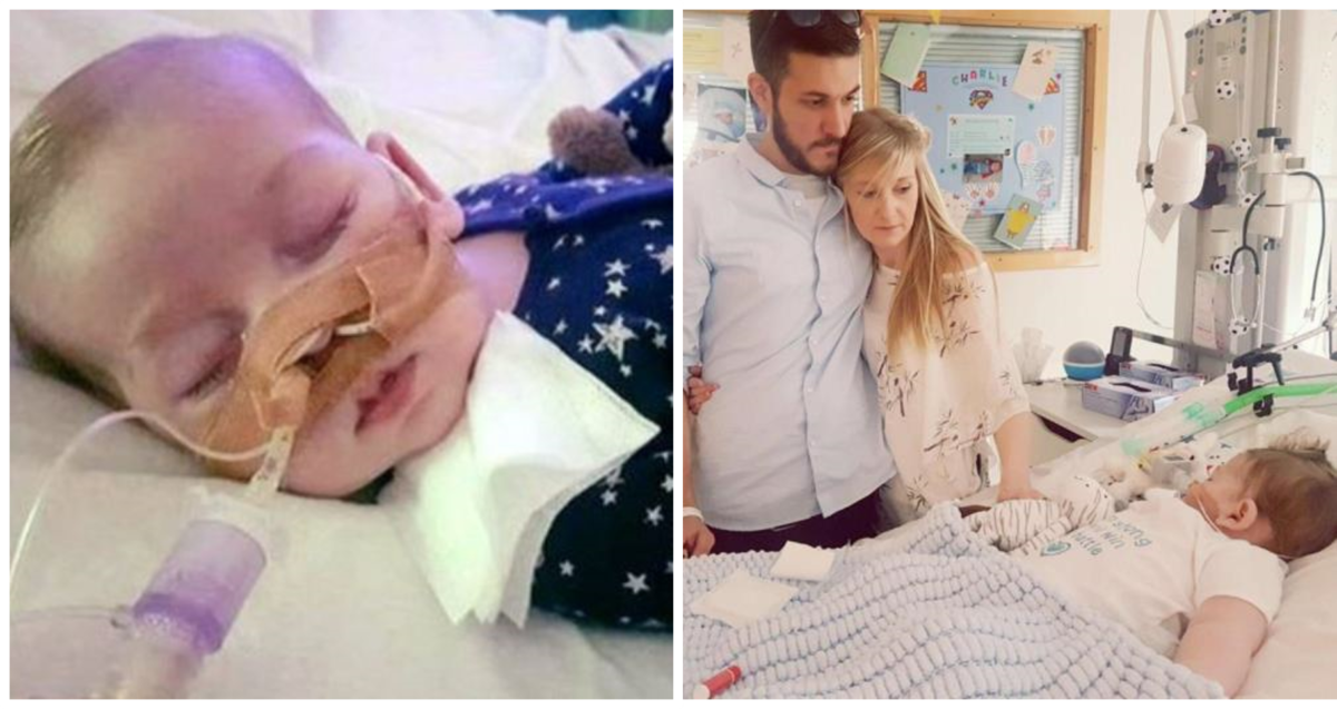 La emotiva despedida de los padres de Charlie Gard antes de desconectarlo