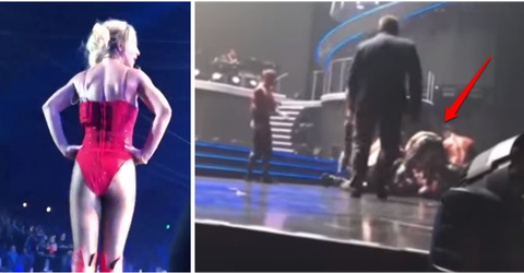 La peligrosa y aterradora experiencia que vivió Britney Spears durante su concierto en Las Vegas