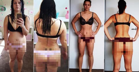 Julia, madre de dos niñas, reveló el secreto para transformar su cuerpo en tiempo récord