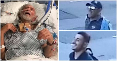 Indignante: se reían descaradamente tras robar y atacar a un anciano de 82 años