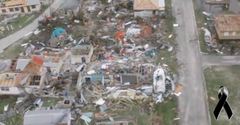 Las primeras fotos de los devastadores daños causados en Barbuda tras el paso del huracán Irma