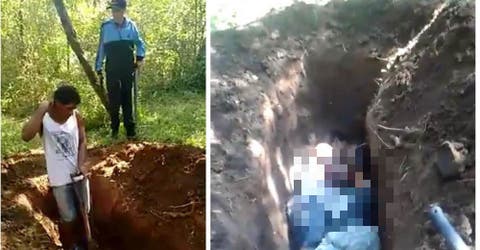 Obligan a dos brasileros a cavar su propia tumba antes de ser brutalmente ejecutados