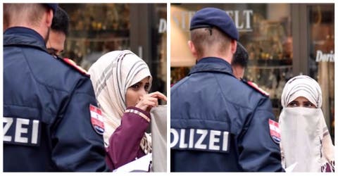 La policía austríaca obliga a mujeres muslumanas a despojarse de la burka – Polémica