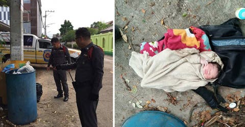 Su madre la abandonó en un contenedor de basura con apenas 12 horas de nacida