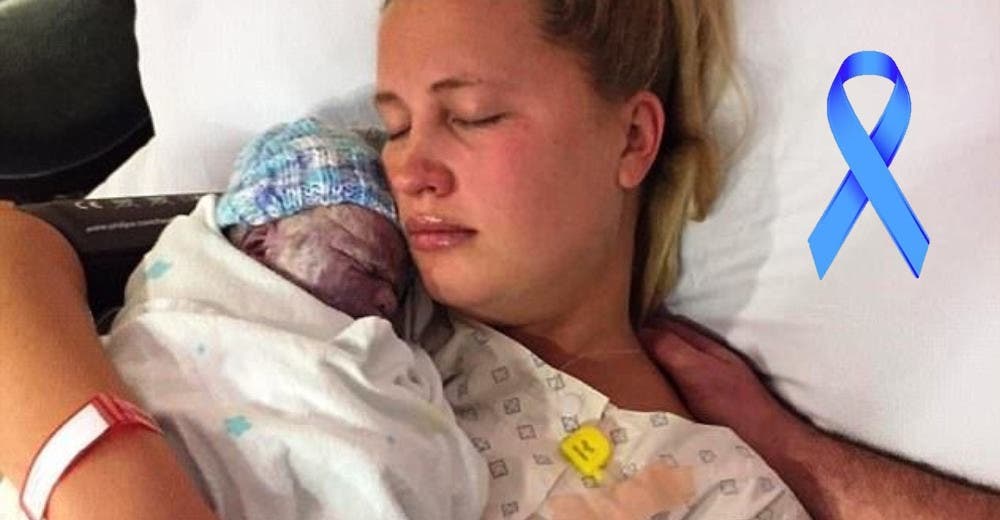 Su bebé nació sin vida y quiso compartir sus fotos para alertar a otras madres