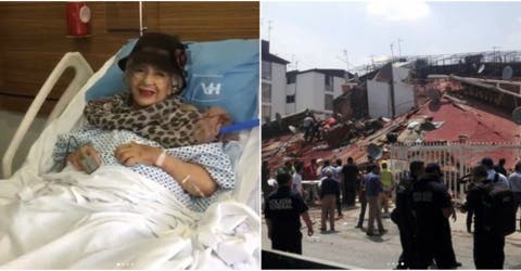 Adela peralta la payasita mas longeva de mexico con 87 años sobrevivio 32 horas bajo los escombros rescate asombroso ejemplo vida anciana maga magia vedette tiki rescued oldest elderly clown mexico earthquake survivor example