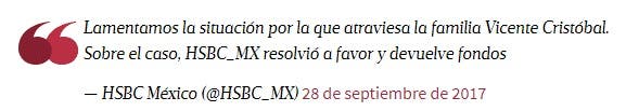 Le roban tarjeta y sus ahorros después de fallecer en el terremoto de México Alejandra Vicente compras 1800 usd credit card savings stolen 