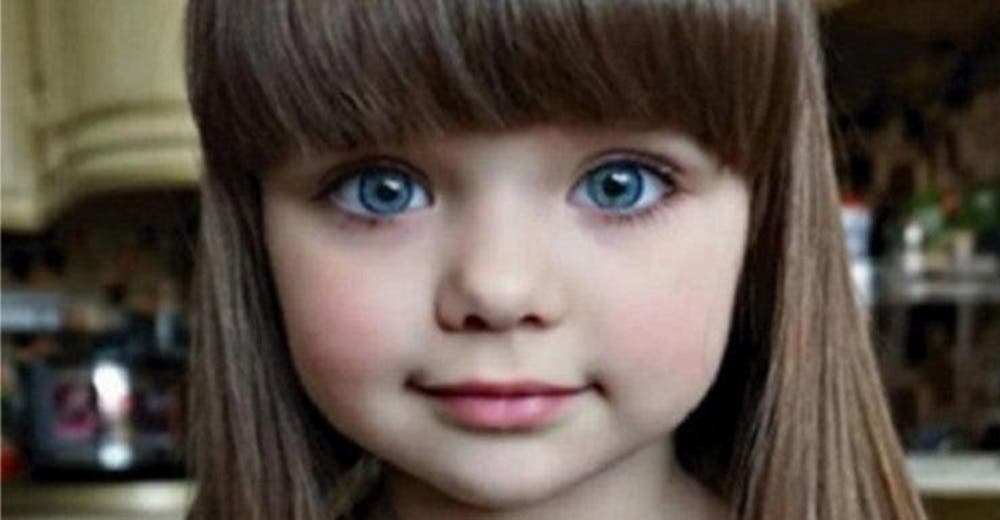 Fue nombrada la «niña más bonita del mundo» y ya tiene 11 años