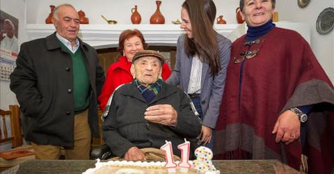 Así celebró su cumpleaños 113 el hombre más longevo del mundo – «Estoy loquísimo»