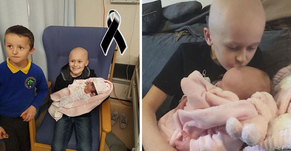 Un niño de 9 años sobrevivió contra todo pronóstico para conocer a su nueva hermanita Un niño de 9 años sobrevivió contra todo pronóstico para conocer a su nueva hermanita