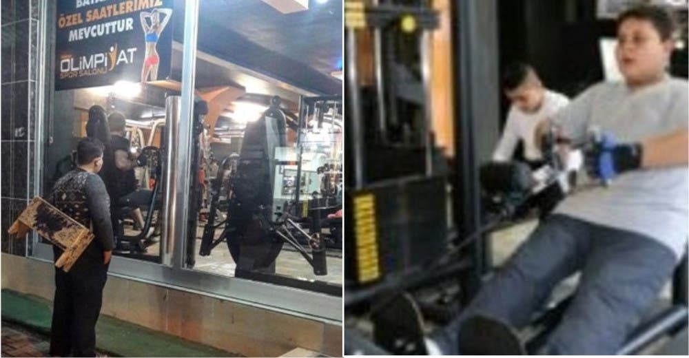 Una foto cambió el destino del limpiabotas que se quedaba todos los días admirando el gimnasio Una foto cambió el destino del limpiabotas que se quedaba todos los días admirando el gimnasio