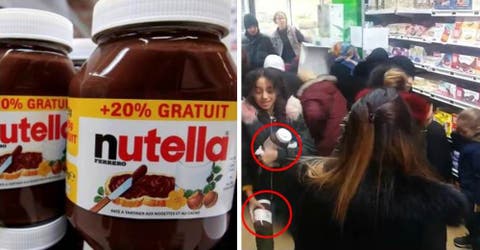 Una oferta en botes de Nutella genera caóticos disturbios en supermercados de Francia