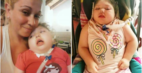 Desalojan a la familia de una niña de 4 años que depende de la electricidad para vivir