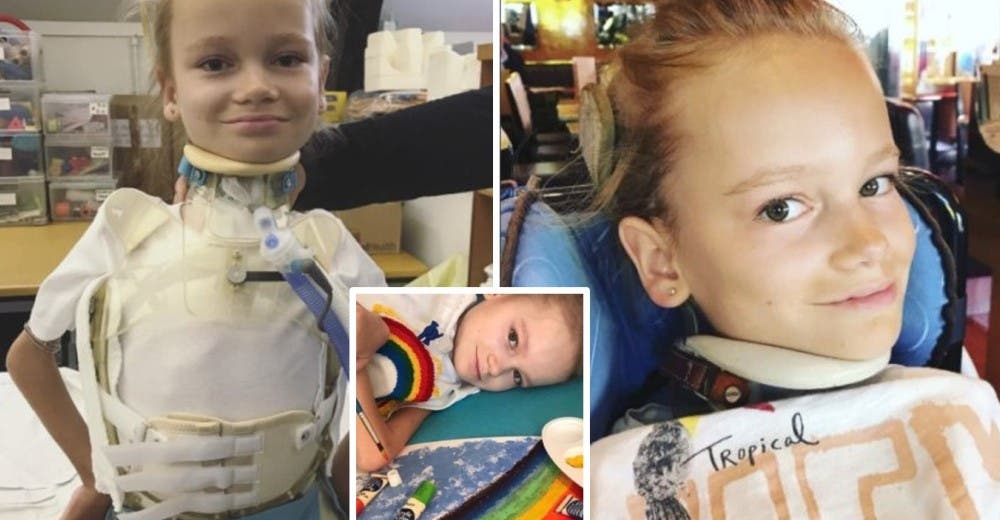 No se puede mover, pero la pintura se ha convertido en su aliada para luchar contra su enfermedad No se puede mover, pero la pintura se ha convertido en su aliada para luchar contra su enfermedad