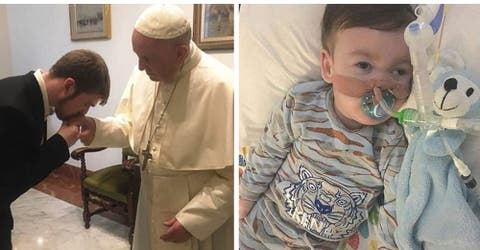 Un padre desesperado pide ayuda al Vaticano para salvar la vida de su hijo de 23 meses