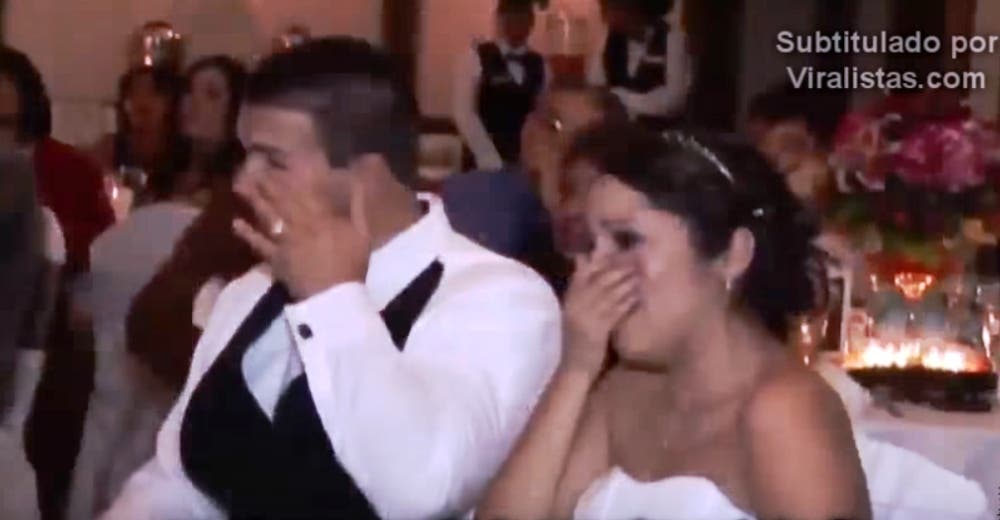 El día de su boda su papá dio un discurso tan emotivo que hizo llorar a todos